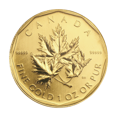 1 oz 2007 Canadian Maple Leaf 99999 Gold Coin | Royal Canadian