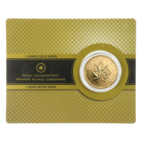1 oz 2007 Canadian Maple Leaf 99999 Gold Coin | Royal Canadian