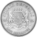 Pièce 1 kilo d'argent Éléphant africain vieilli Somalie 2015