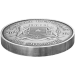 Pièce 1 kilo d'argent Éléphant africain vieilli Somalie 2015