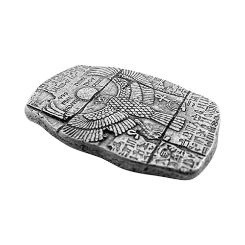 3 oz Egyptian Relics Series Silver Bar | Monarch Precious Metals