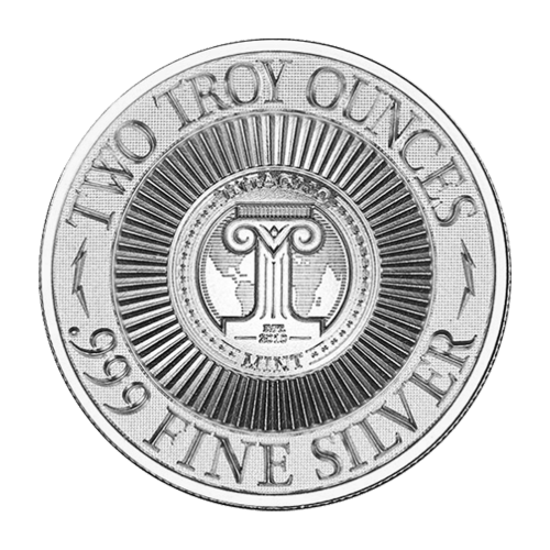 2 oz Silver Bug | Lady Bug High Relief Silver Round