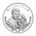 1 oz 2018 Royal Wedding of Prince Harry and Meghan Markle Swarovski® Silver Coin