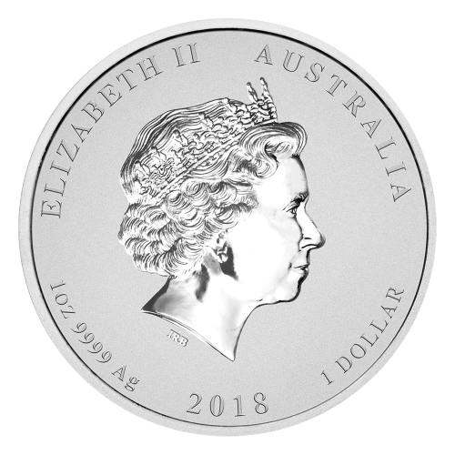 1 oz 2018 Dragon and Tiger Silver Coin | Perth Mint