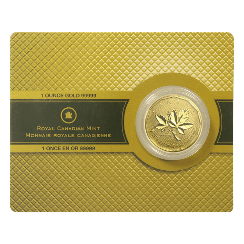 1 oz 2008 99999 Fine Canadian Maple Leaf Gold Coin | Royal Canadian Mint