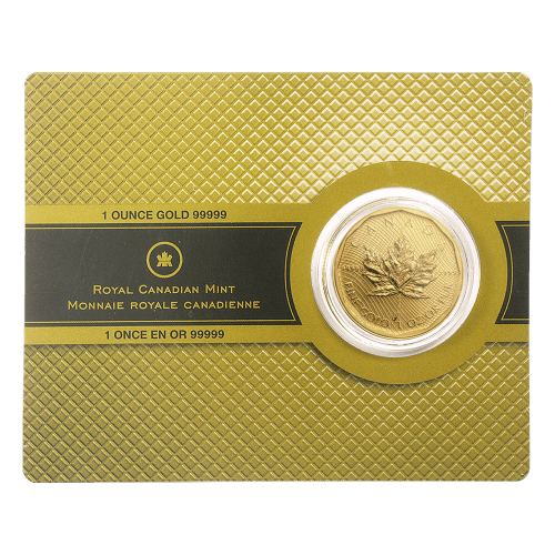 1 oz 2009 99999 Fine Canadian Maple Leaf Gold Coin | Royal Canadian Mint