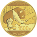 100 gram 2016 Chinese Panda Gold Spotted Proof Coin | Chinese Mint