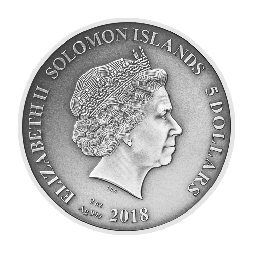 2 oz 2018 Adventures of Odysseus Attack of the Cicones Silver Coin | MDM