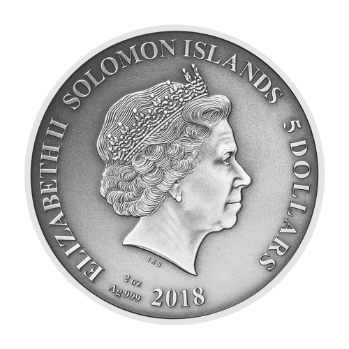 2 oz 2018 Adventures of Odysseus: Escape from Laestrygonians Silver Coin