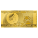 0.5 gram Money of the World Series | Money of the World Coin Note Gold Thin Wafer
