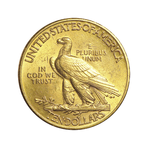 Pièce 10 $ en or Aigle Indien Année aléatoire | Monnaie des États-Unis