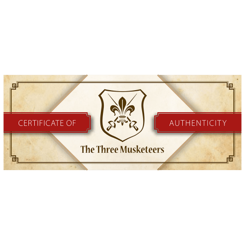 Ensemble de 4 pièces 1 once d'argent Les trois mousquetaires 2018