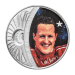 1 oz 2018 Celebrity Icons Series | Legends of Sport - Racing | Michael Schumacher Silver Coin