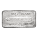 Lingot d'argent ancien coulé Engelhard de 10 onces