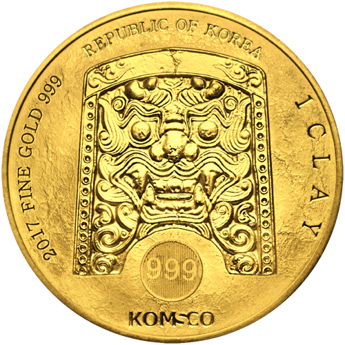 1 oz 2017 Zi Sin Gallus Gold Round | KOMSCO