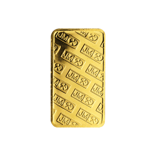 Lingot 5 grammes en or Vintage | Johnson Matthey
