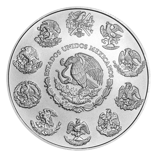 Pièce 1 once d'argent Libertad mexicaine 2012