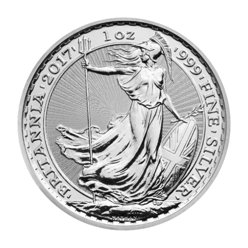 1 oz 2017 Britannia Lunar Year of the Rooster Privy Silver Coin