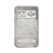 Lingot 2 onces d'argent vintage The Printing House | Johnson Matthey
