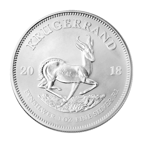 1 oz 2018 Krugerrand Silver Coin | Rand Refinery