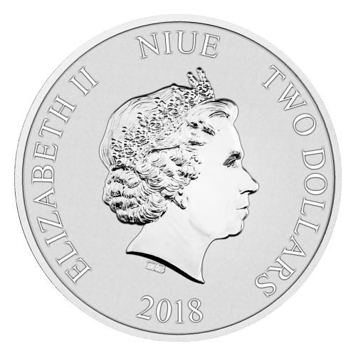 1 oz 2018 Star Wars Darth Vader Lightsaber Silver Coin | New Zealand Mint