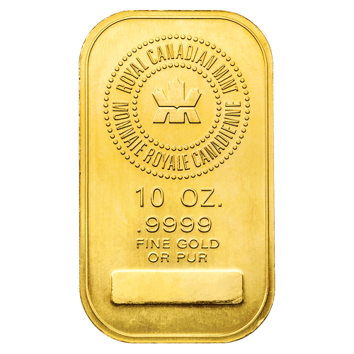 10 oz Gold Bar | Royal Canadian Mint