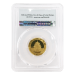 Pièce 8 grammes d'or Premières pièces frappées Panda Chine MS-69 PCGS 2017