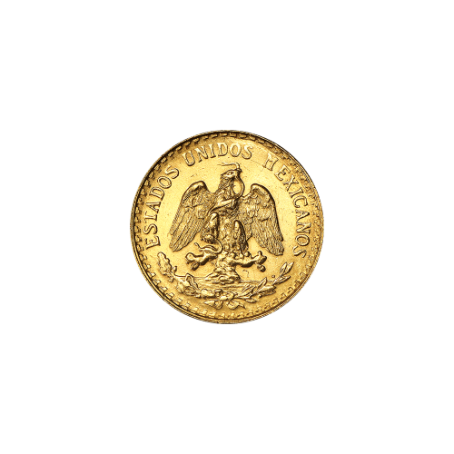 Random Year Mexican 2 Peso Gold Coin | Mexico City Mint