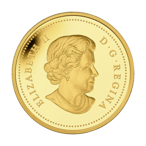 Pièce d'or de 200 $ Orignal canadienne 2012 de 1 once