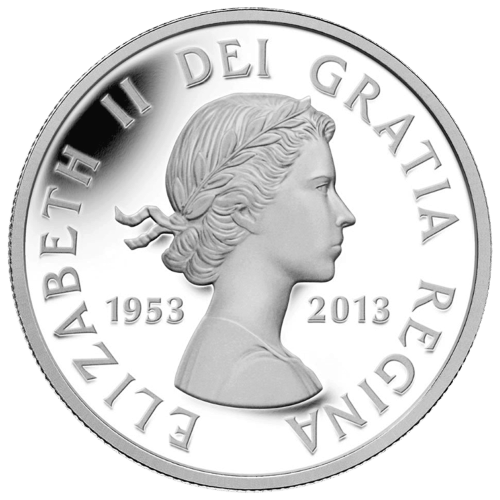 5 oz 2013 The Queen's Coronation Proof Silver Coin | Royal Canadian Mint