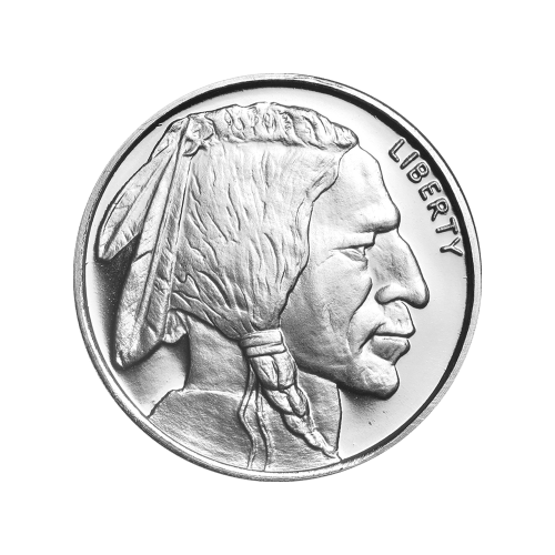 1/2 oz Buffalo Silver Round | Silvertowne Mint