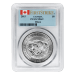 1.25 oz 2015 Canadian Bison PCGS MS69 First Strike Silver Coin | Royal Canadian Mint
