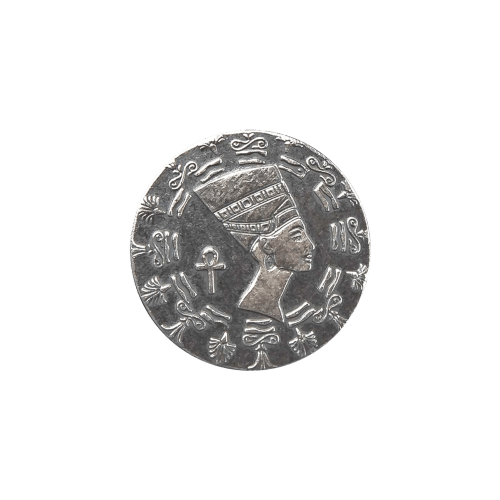 1/10 oz Egyptian Queen Nefertiti Silver Round | Monarch Precious Metals