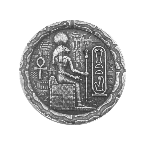 1/2 oz Egyptian Cat Goddess Bastet Silver Round | Monarch Precious
