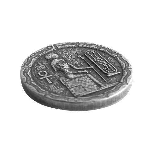 1/2 oz Egyptian Cat Goddess Bastet Silver Round | Monarch Precious Metals