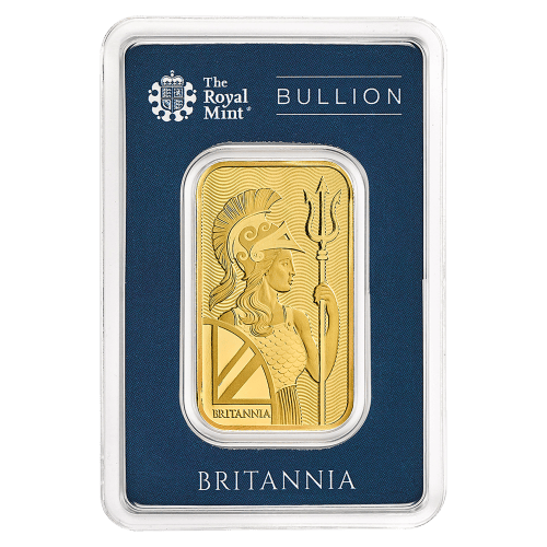 Lingot 1 once d'or Britannia | La Monnaie royale