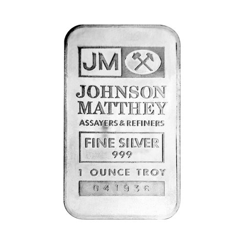 1 oz TD Bank Silver Bar | Johnson Matthey | Silver Gold Bull US