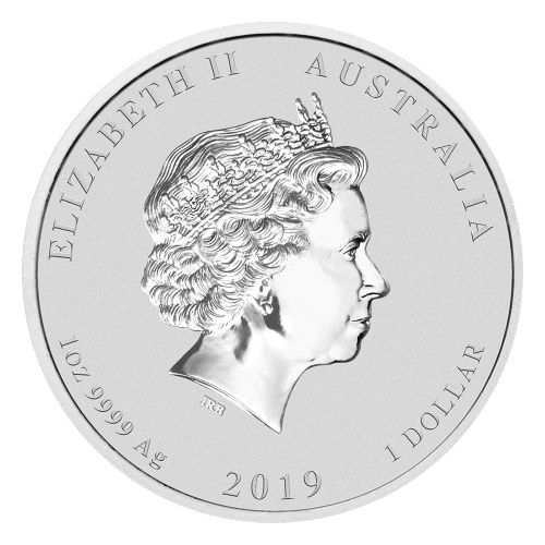 1 oz 2019 Lunar Year of the Pig Silver Coin | Perth Mint