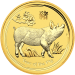 1 oz 2019 Lunar Year of the Pig Gold Coin | Perth Mint