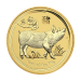 1/2 oz 2019 Lunar Year of the Pig Gold Coin | Perth Mint