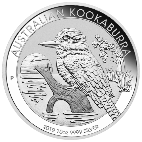 10 oz 2019 Australian Kookaburra Silver Coin | Perth Mint