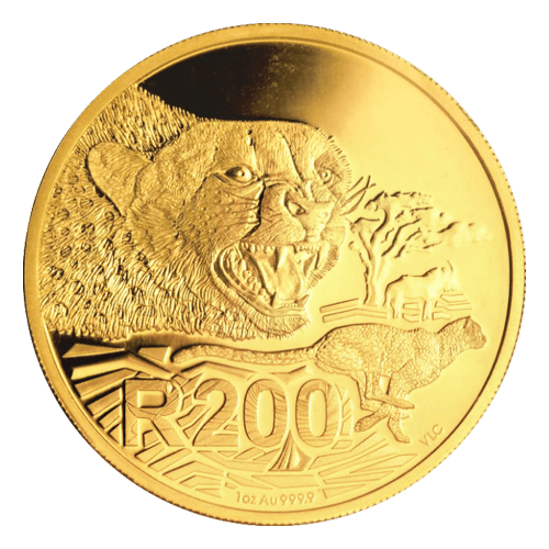 Série Grands félins 2016 1 once | Pièce d'or Épreuve numismatique NGC Gem Guépard