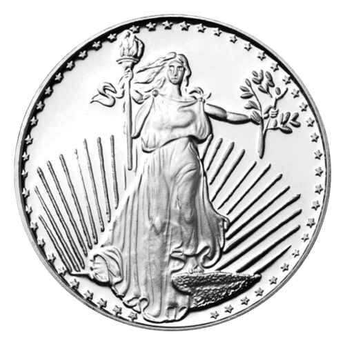 1 oz Saint-Gaudens Silver Round | Silvertowne Mint