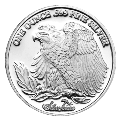 1 oz Saint-Gaudens Silver Round | Silvertowne Mint