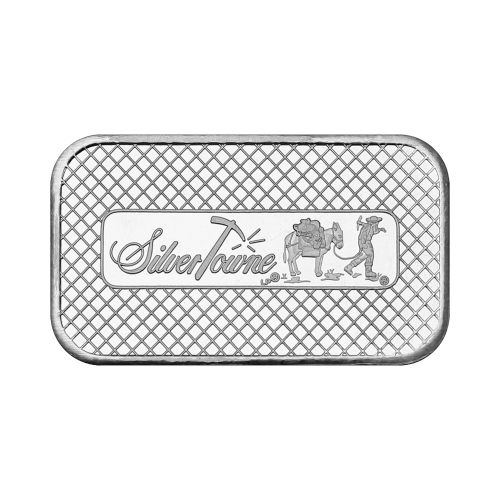 Lingot 1 once d'argent Retro Aigle | Monnaie de SilverTowne