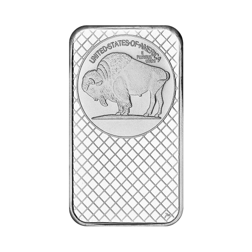5 oz Buffalo Silver Bar | Silvertowne Mint