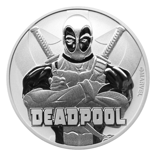 Pièce 1 once d'argent Deadpool 2018 | Monnaie de Perth