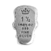 1,5 once Lingot d'argent Tête de monstre Frankenstein | Monarch Precious Metals