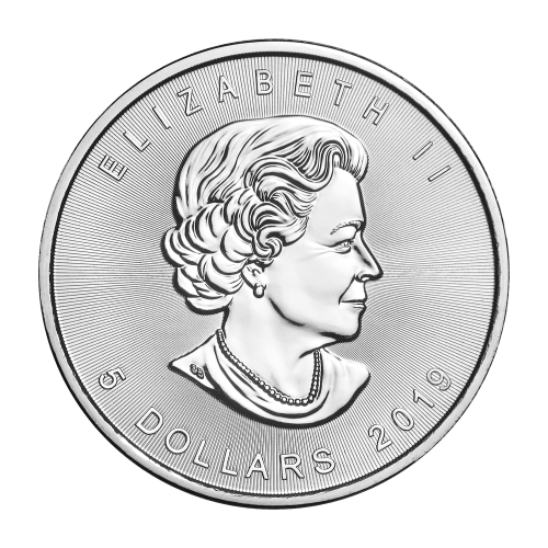 1 oz 2019 Canadian Maple Leaf Silver Coin | Royal Canadian Mint
