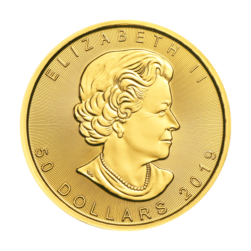 Pièce 1 once d'or Feuille d'érable 2019 | Monnaie royale canadienne